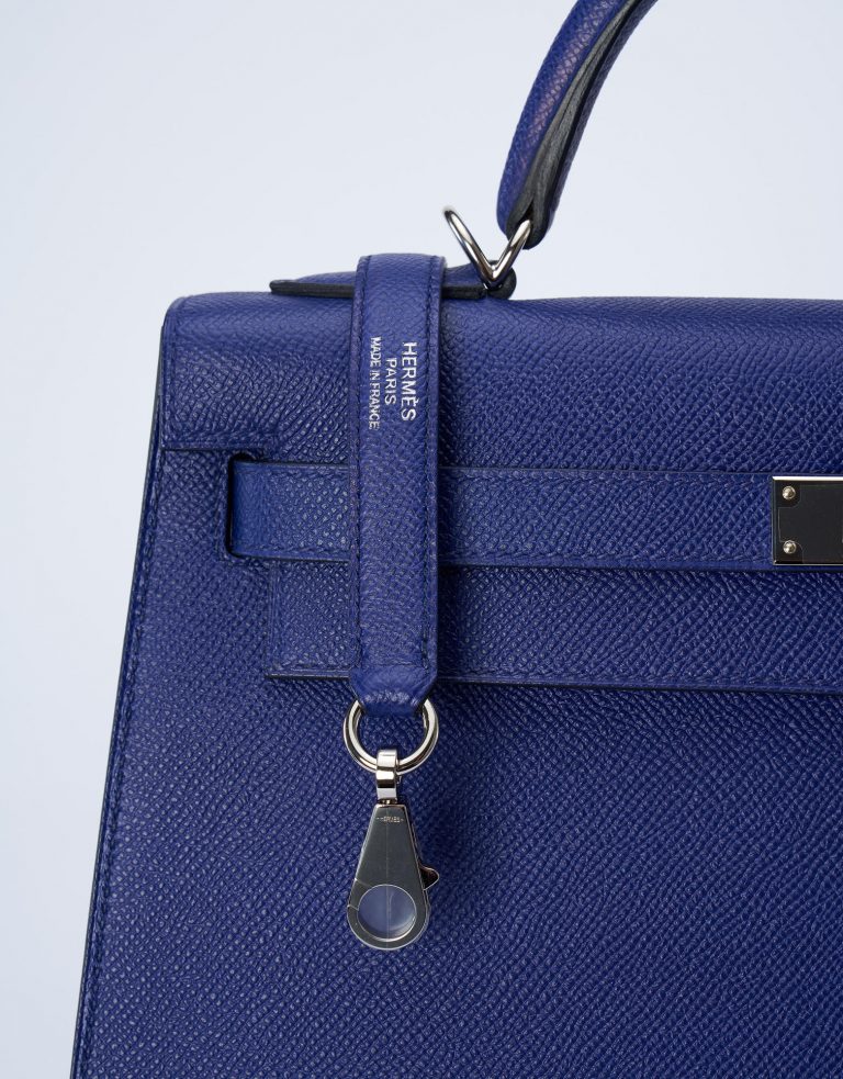 Hermes Kelly 32 Epsom Bleu Encre Saclàb Tasche