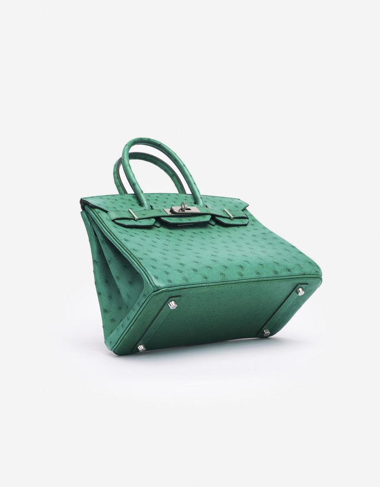 Hermès Birkin 30 Ostrich Vert Vertigo Saclàb Bottom