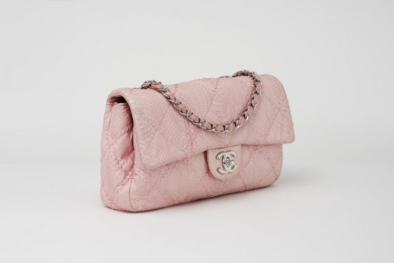 light pink chanel handbag