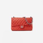 Chanel Einzelne Klappe Tasche Valentine Orange Saclàb