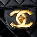 Chanel Jumbo Calfskin Black Vintage Saclàb CC Lock