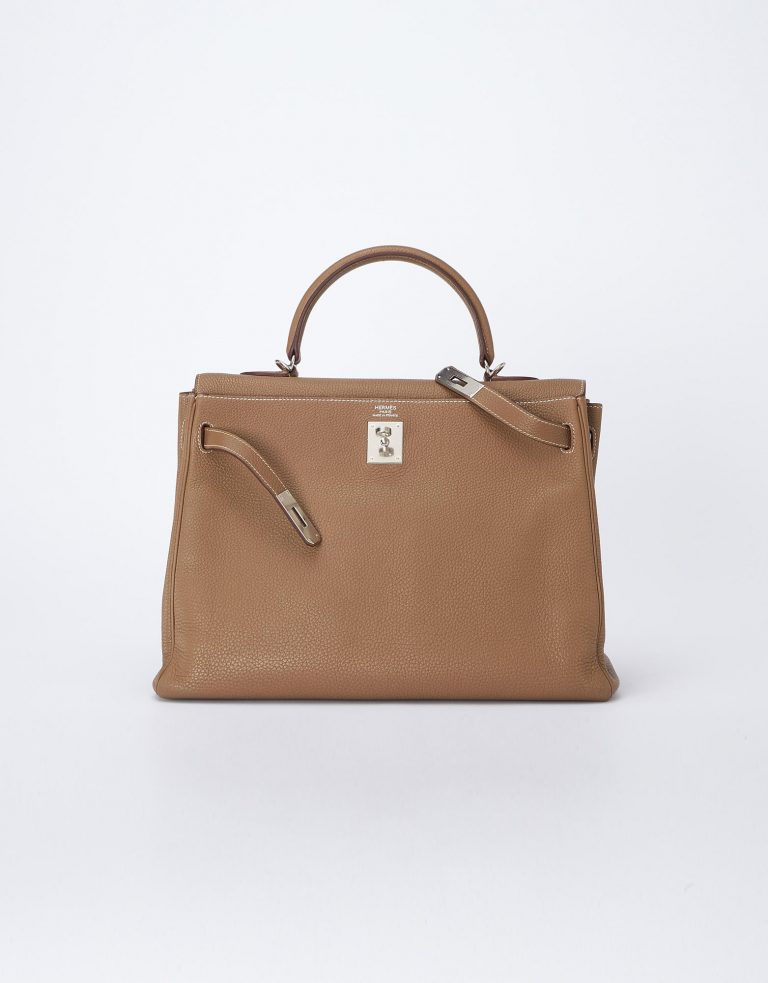 Hermes Kelly 35 Togo Etoupe Saclàb Open