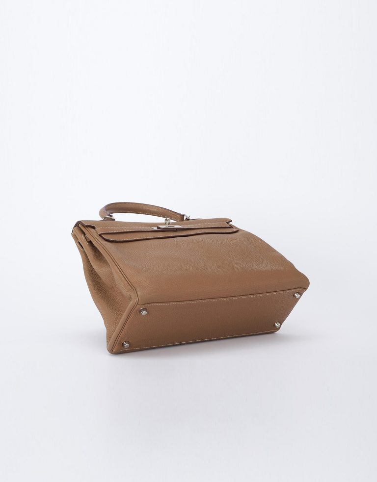 Hermes Kelly 35 Togo Etoupe Saclàb Bottom