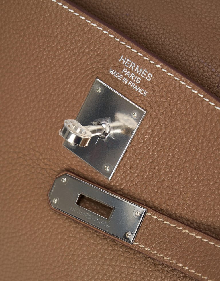 Hermes Kelly 35 Togo Etoupe Saclàb Logo