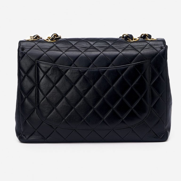 Chanel Jumbo Calfskin Black Vintage