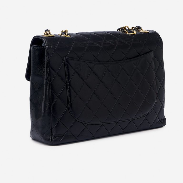 Chanel Jumbo Calfskin Black Vintage