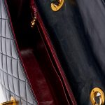 Chanel Jumbo Calfskin Black Vintage Saclab Inside