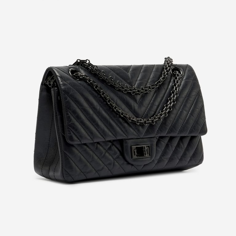 Chanel 2.55 Reissue Lamb So Black