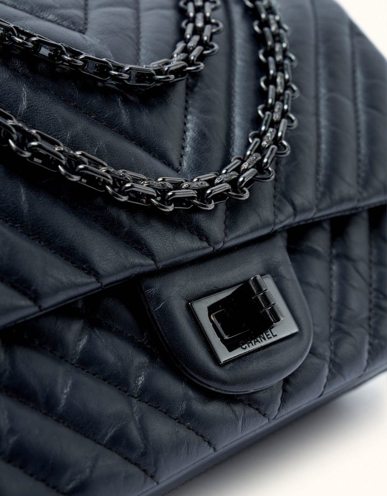 Chanel 2.55 Reissue Lamb So Black Hardware