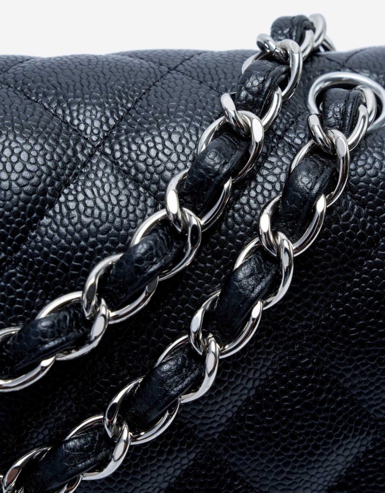 Chanel Classic Jumbo Caviar Black