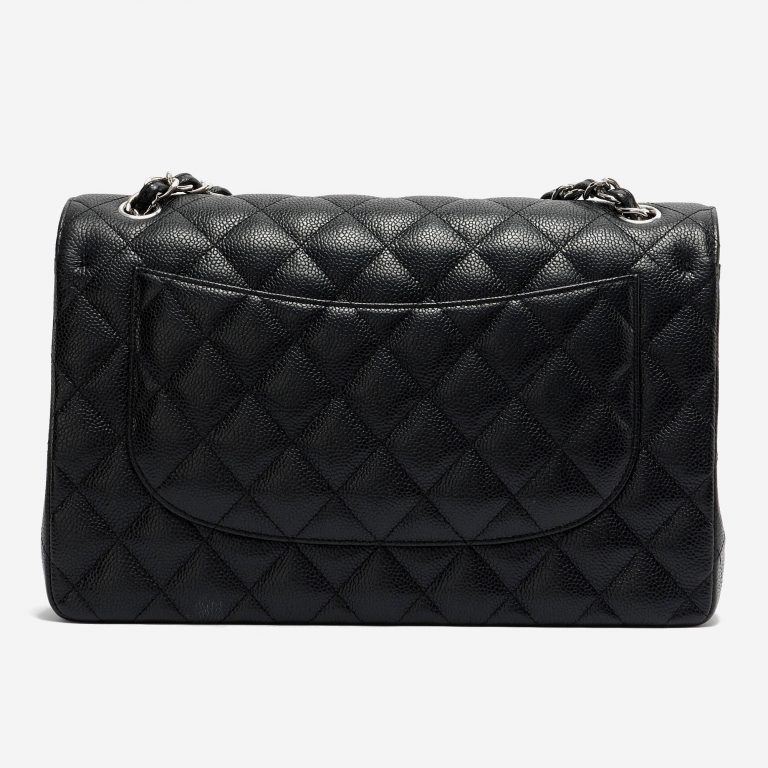 Chanel Classic Jumbo Caviar Black