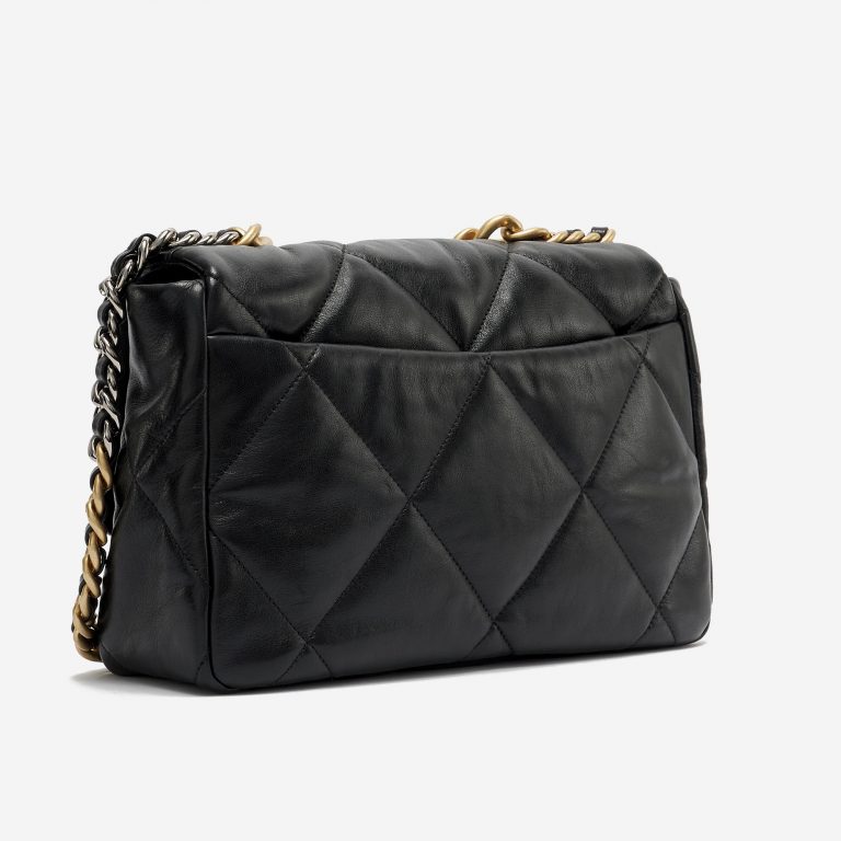 Chanel 19 Large Chevre Black