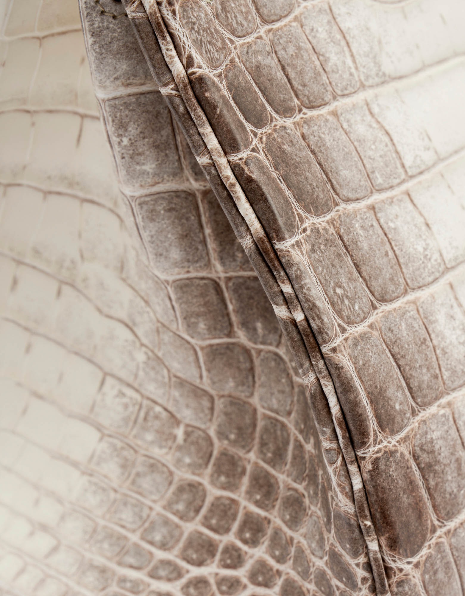 Hermès Birkin 30 Niloticus Krokodilleder Himalaya Blanc