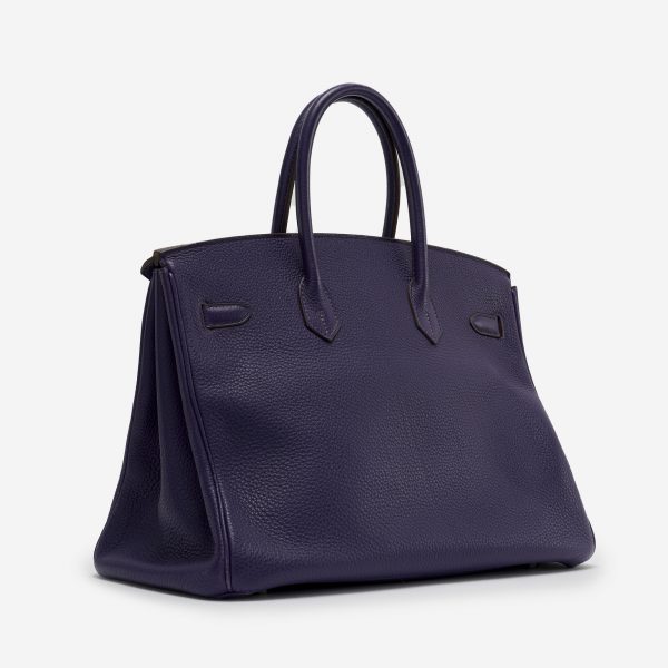 Hermès Birkin 35 Clemence Ultraviolet | SACLÀB