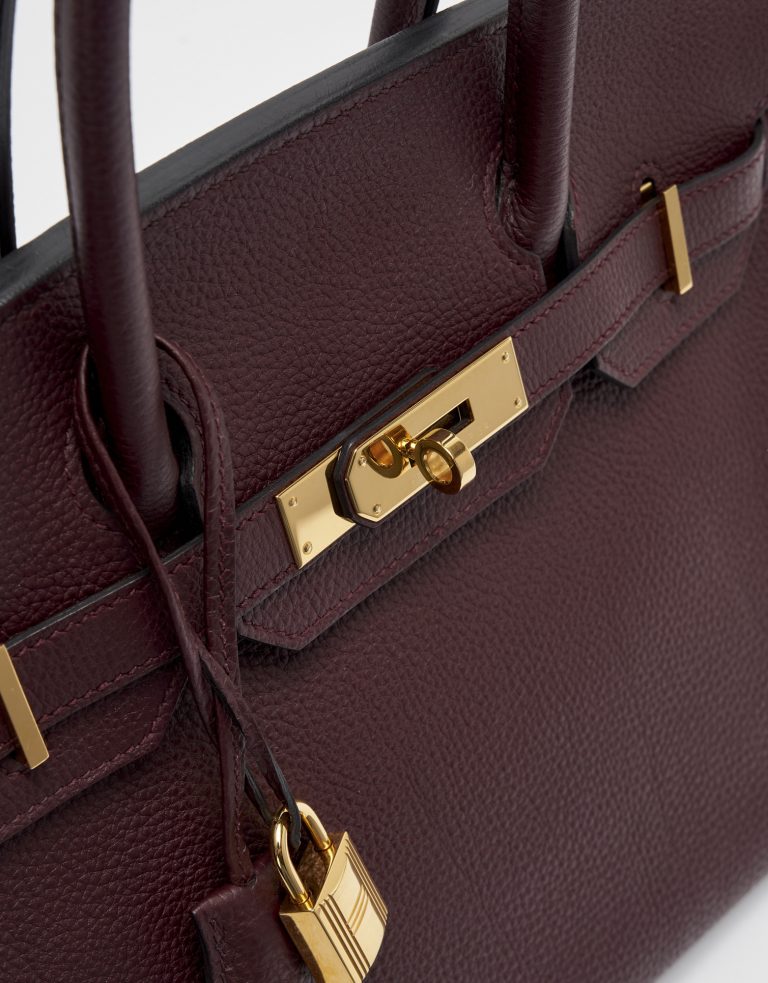 Hermès Birkin 30 Togo Bordeaux gold Hardware