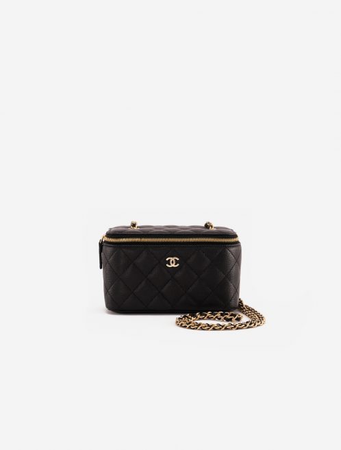 Pre-owned Chanel bag Vanity Small Caviar Black Black | Sell your designer bag on Saclab.com