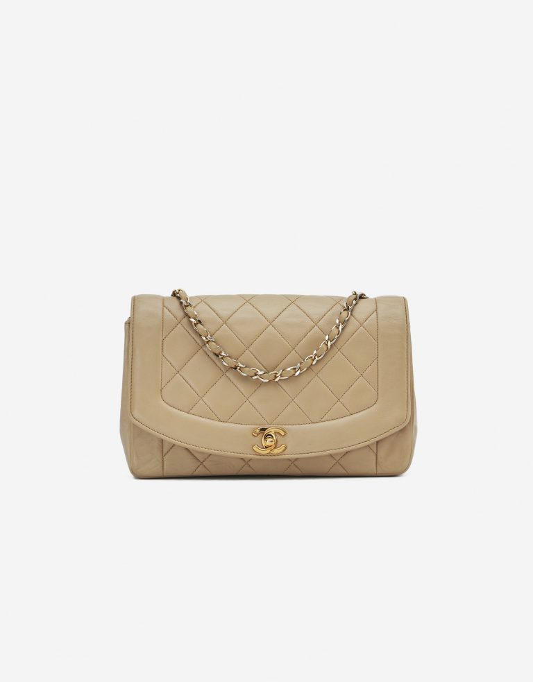 Chanel Diana Medium Lamb Beige