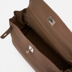 Pre-owned Hermès bag Kelly 40 Clemence Etoupe Beige, Brown | Sell your designer bag on Saclab.com