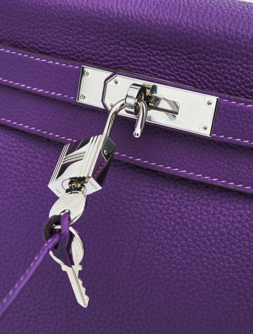 Pre-owned Hermès bag Kelly 28 Togo HSS Anemone/Rose Pourpre Pink, Violet | Sell your designer bag on Saclab.com