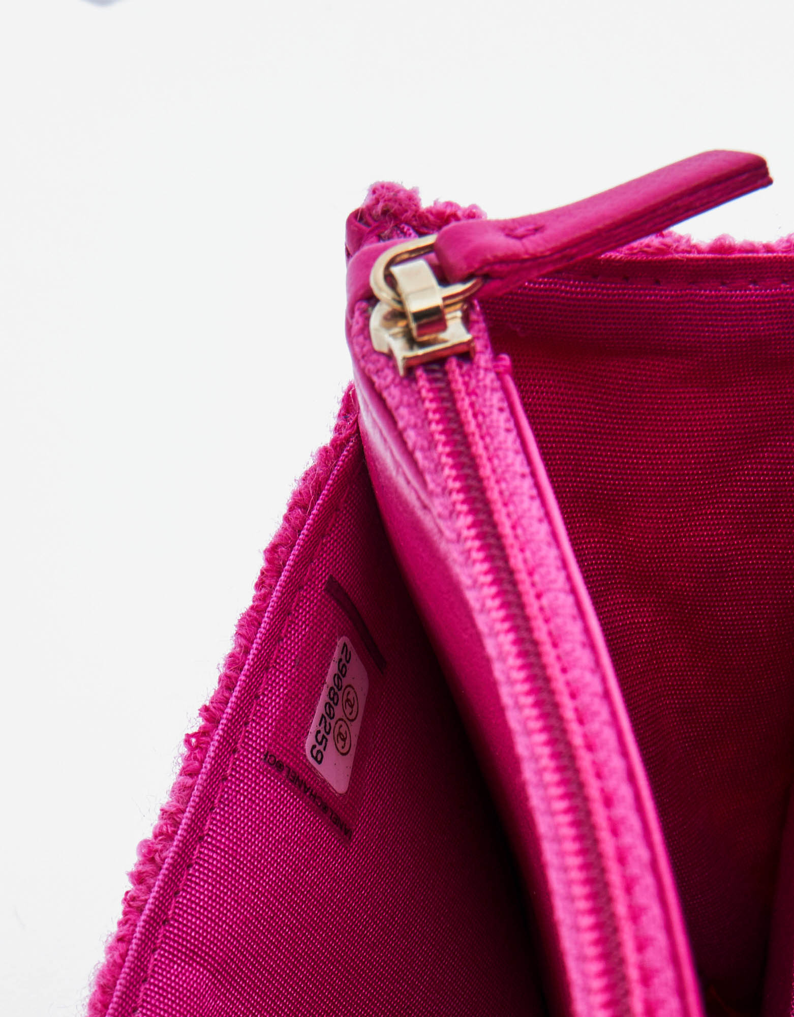 CHANEL 19 Small Tweed Magenta Pink Bag