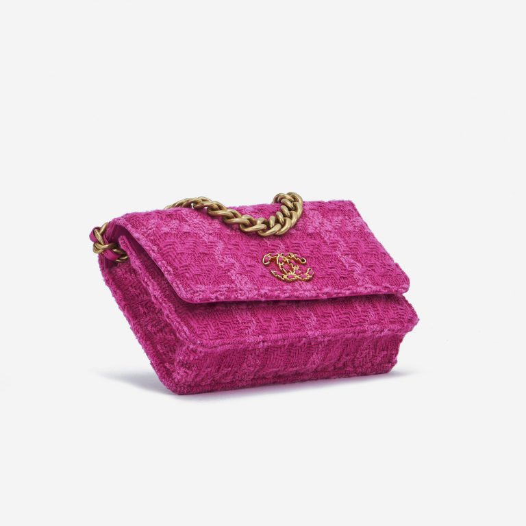 Chanel 19 WOC Tweed Pink