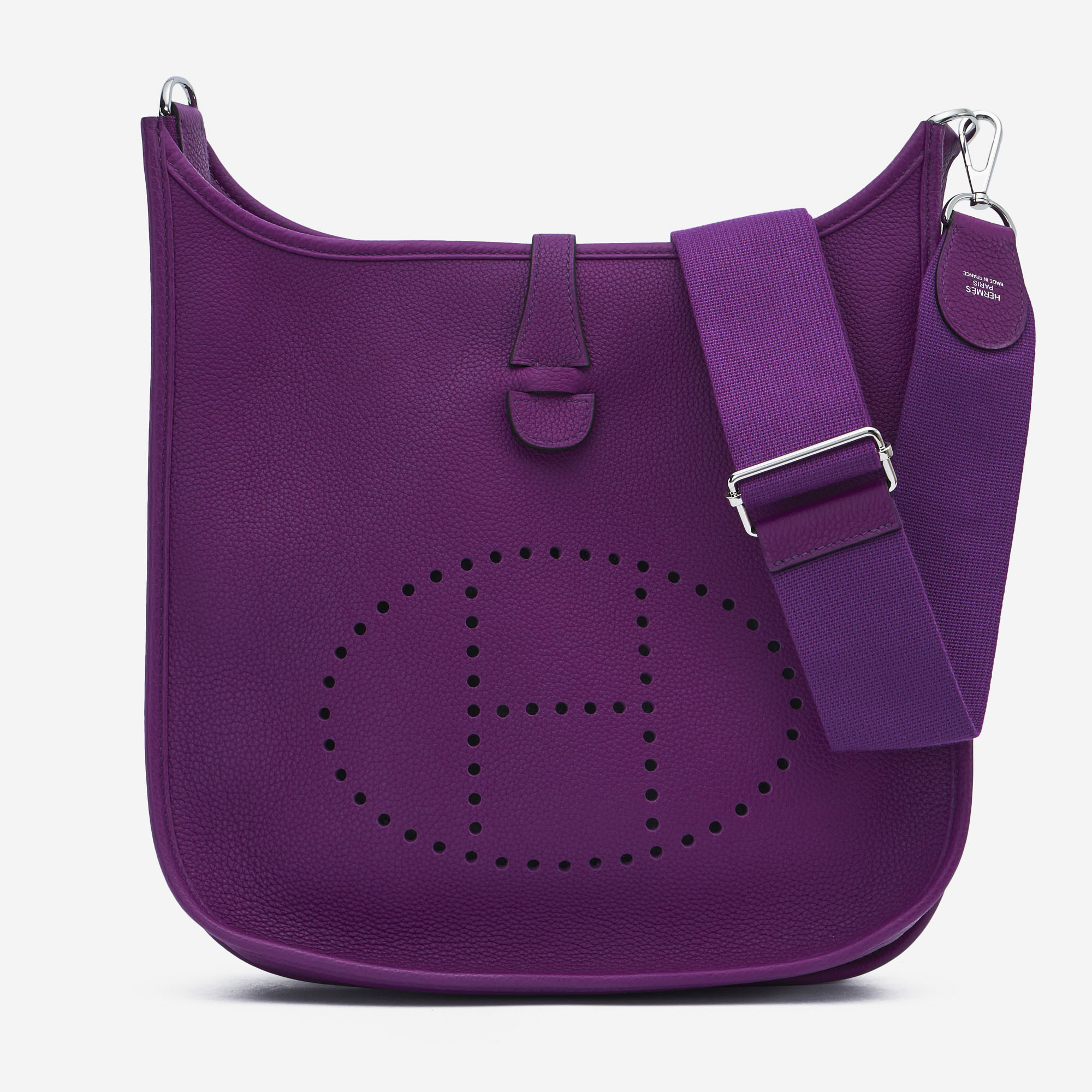 Pre-owned Hermès bag Evelyne III 29 Amazone Anemone Violet | Sell your designer bag on Saclab.com