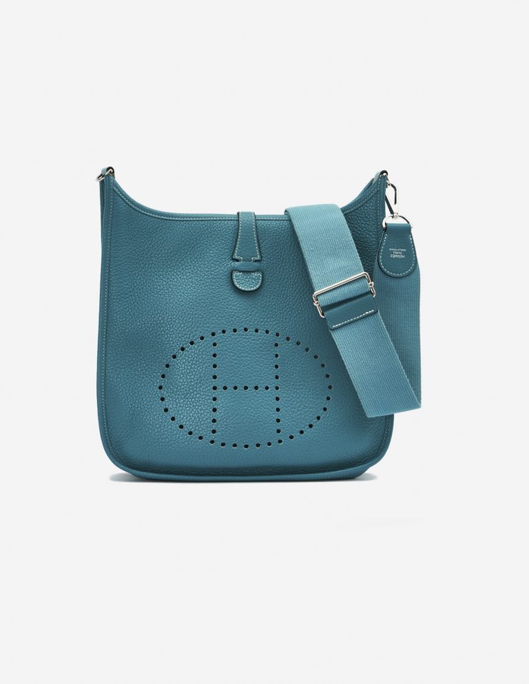 Hermès Evelyne 29 Amazone Blue Front