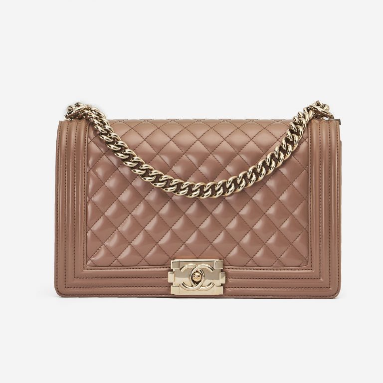 patent leather chanel boy bag