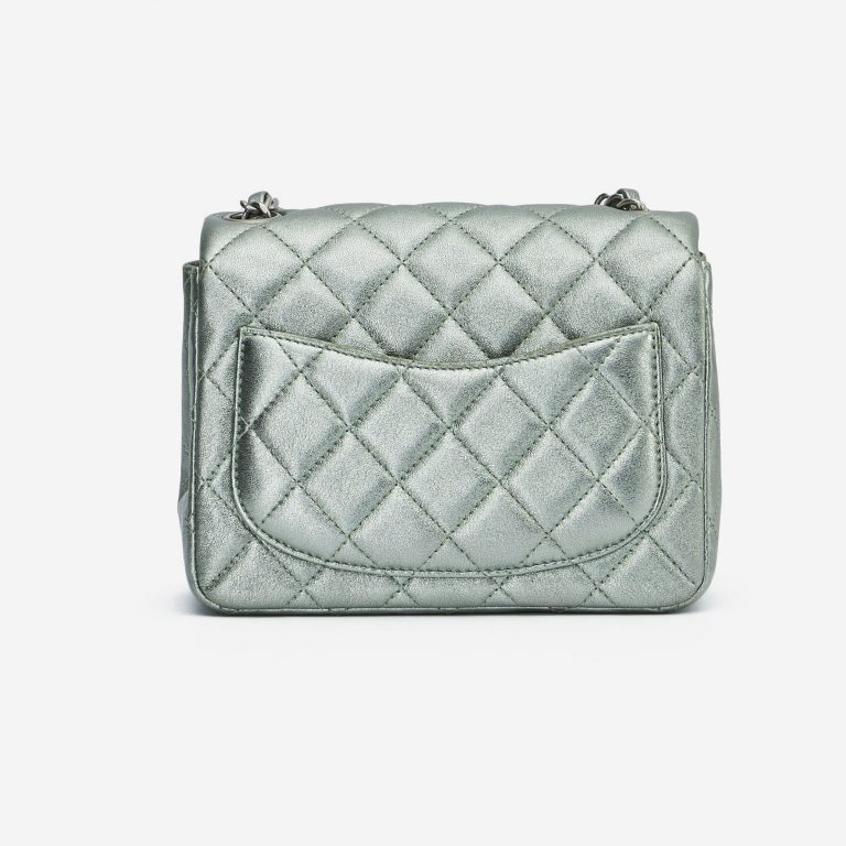 Chanel Timeless Mini Lamb Silver