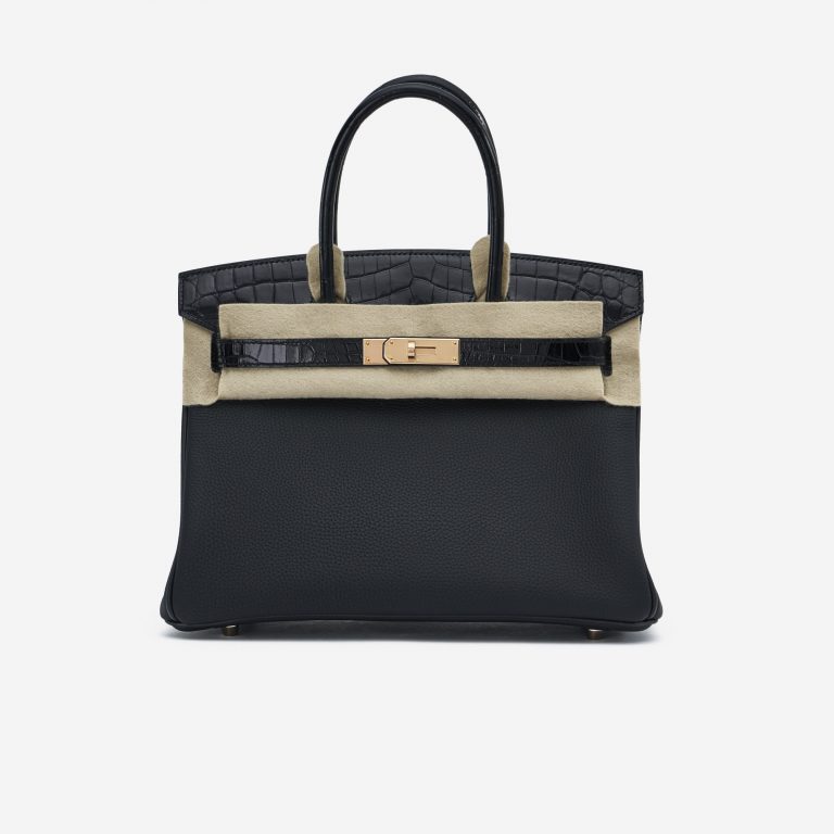 Hermès Birkin Touch 30 Niloticus/Togo Black | SACLÀB