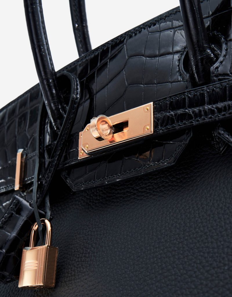 Hermès Birkin Touch 30 Niloticus/Togo Black | SACLÀB
