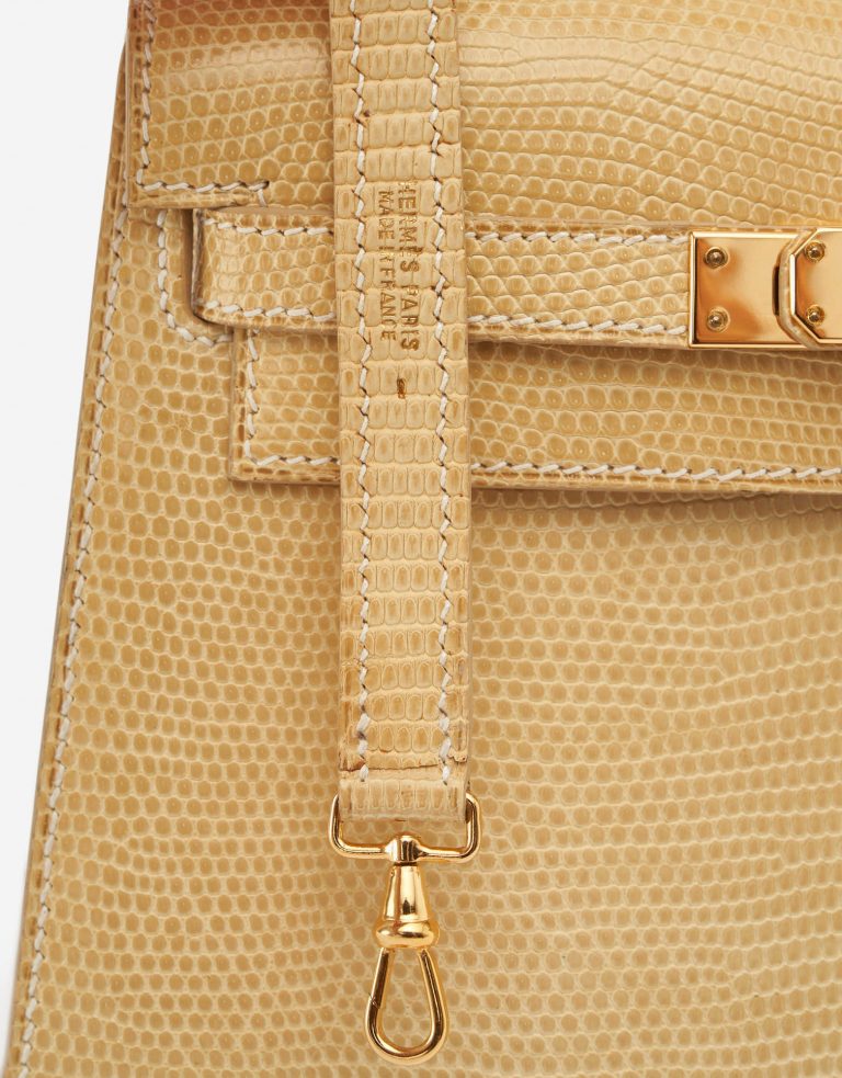 Hermès Kelly 20 Niloticus Lizard Parchemin