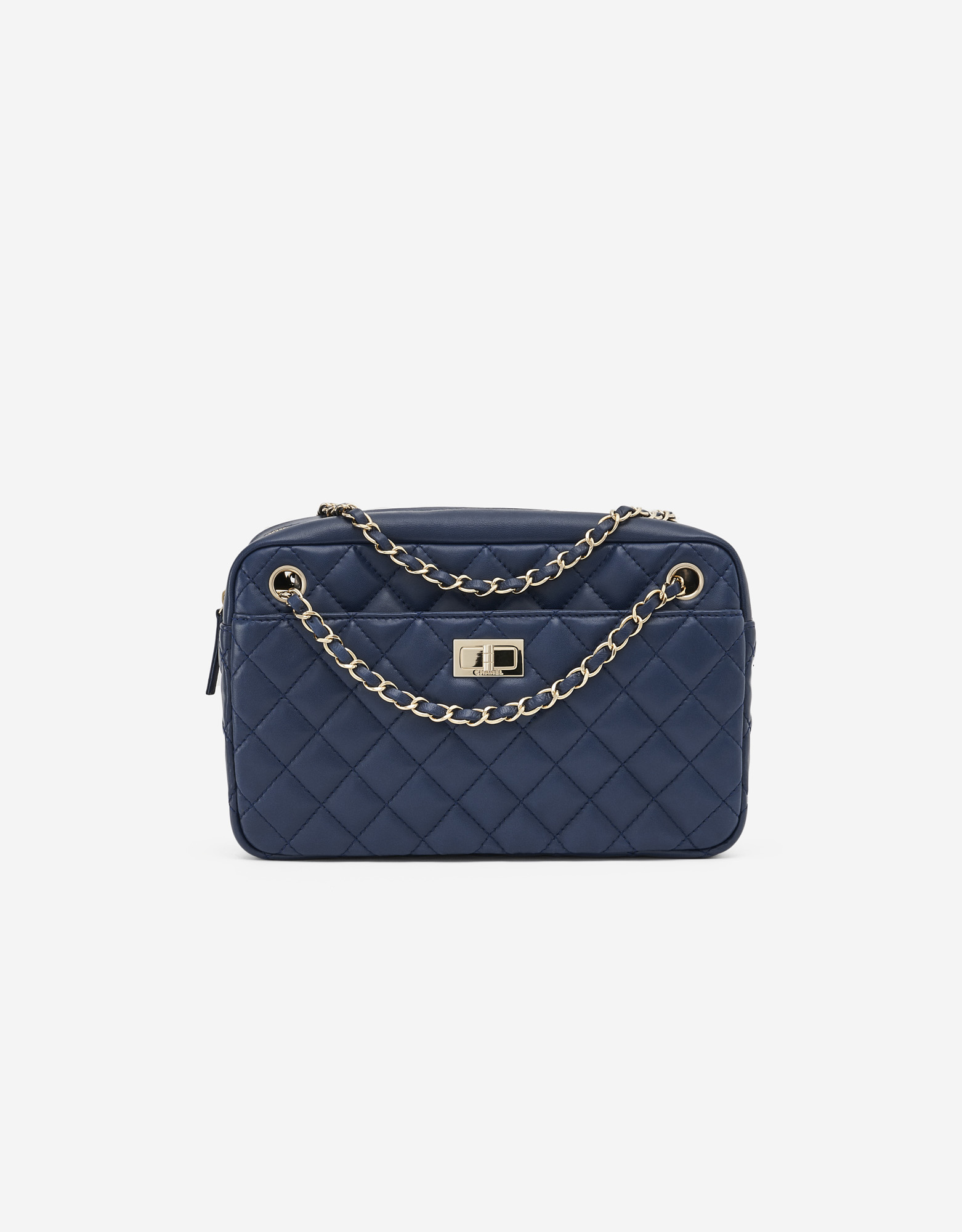 Chanel Camera Lamb Blue | SACLÀB