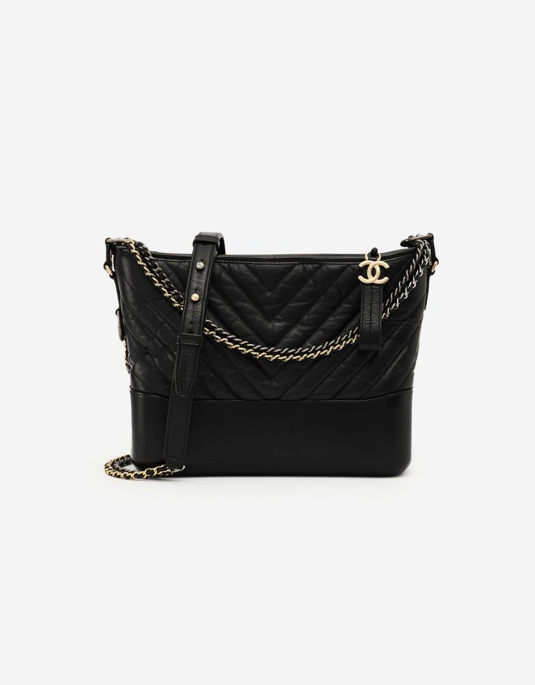 Chanel Gabrielle Medium Calfskin Black SACLÀB