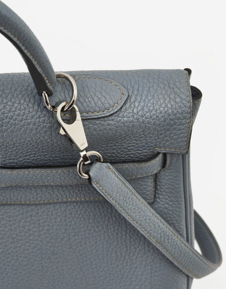 Hermès Kelly 35 Togo Bleu Lin Shoulder Strap SACLÀB