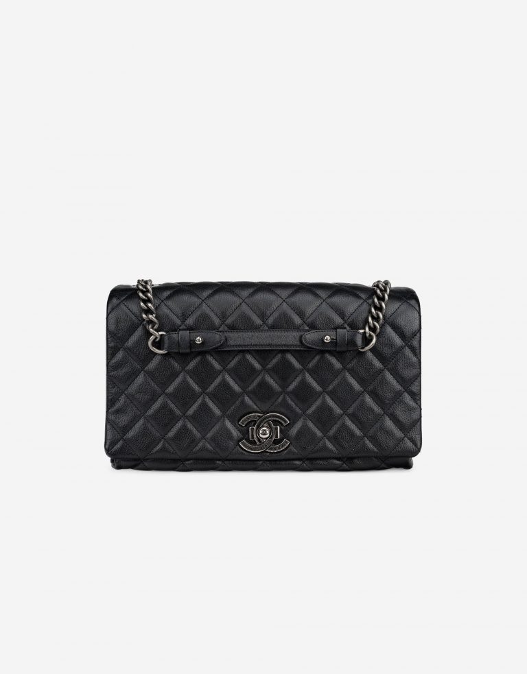 Pre-owned Chanel bag Timeless Jumbo Lamb Black Black | Sell your designer bag on Saclab.com