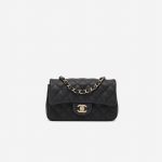 Chanel Timeless Klein Caviar-Leder Mitternachtsblau Handtasche