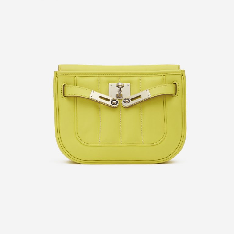 Hermès Berline Mini Swift Soufre Handbag