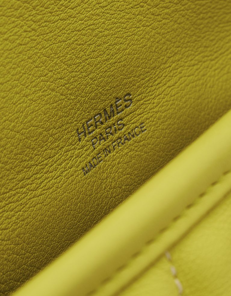 Hermès Berline Mini Swift Soufre Handbag