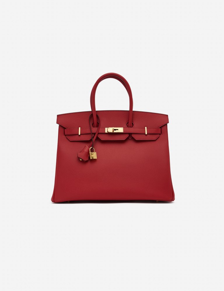 Hermès Birkin 35 Togo Bougainvillier Handbag SACLÀB