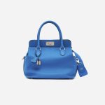 Hermès Toolbox 26 Swift leather Blue Handbag