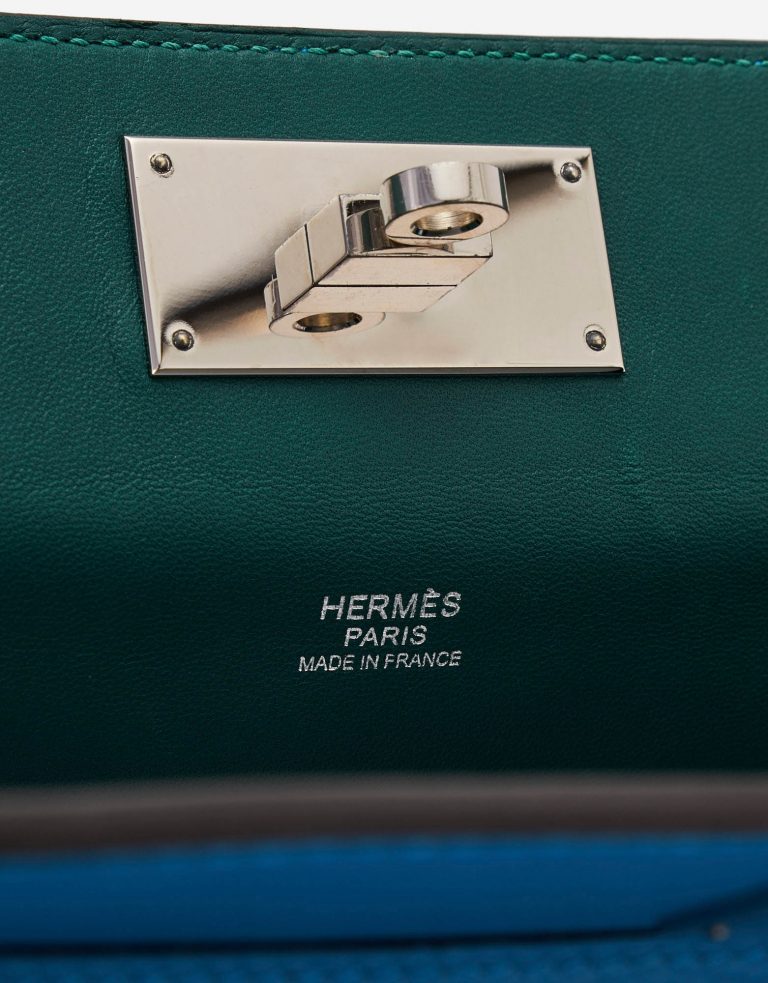 Hermès Toolbox 26 Swift leather Blue Handbag