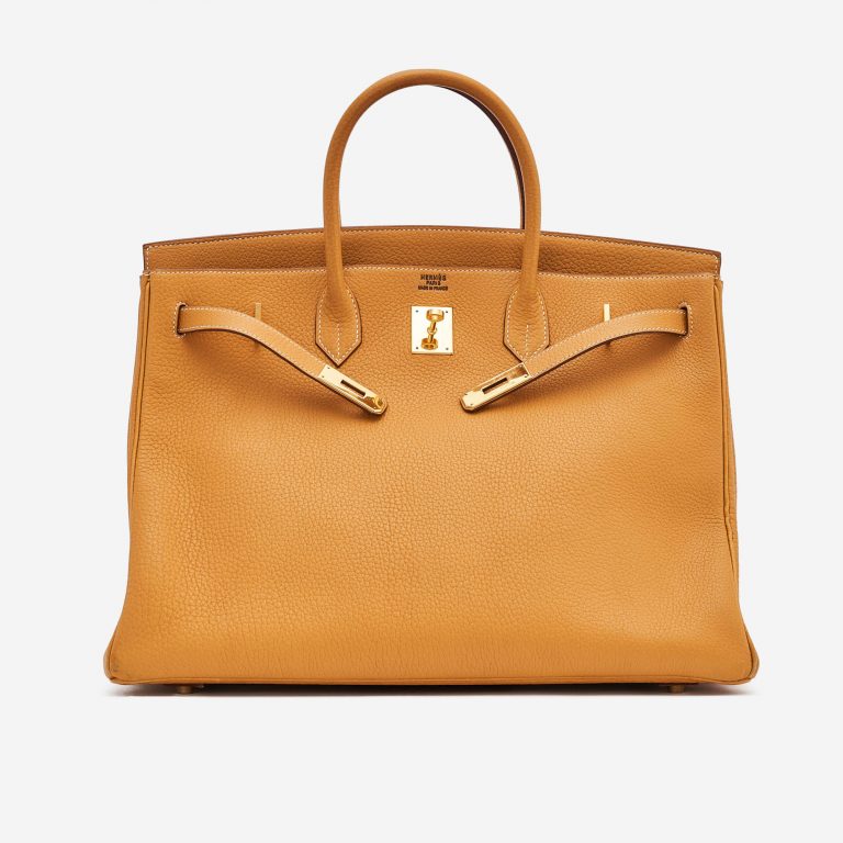 Vintage Hermès Birkin 40 Vache Natural Fauve