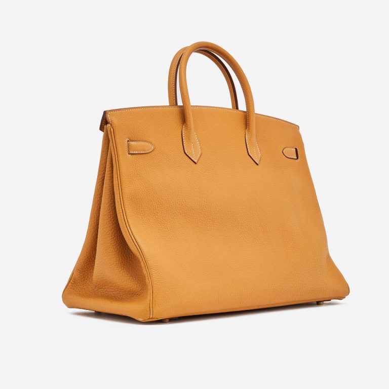 Vintage Hermès Birkin 40 Vache Natural Fauve