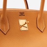 Vintage Hermès Birkin 40 Vache Natural Fauve Gold Hardware