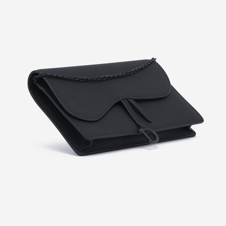 Dior Saddle Clutch Ultra Matte Black Edition SACLÀB