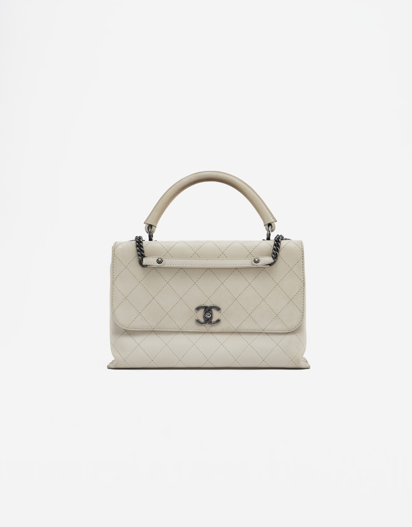 Chanel Business Affinity Large Calf Light Beige SACLÀB