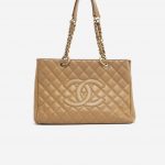 Chanel Shopping Tote Medium Caviar Leather Beige SACLÀB