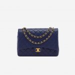 Chanel Timeless Maxi Caviar Leather GHW Dark Blue SACLÀB