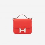 Hermès Constance Mini 18 Epsom Leder Rouge Tomate SACLÀB